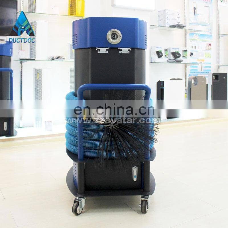 Operating range 100-250mm diameter duct cleaning equipment multi-functional support duct cleaning machine