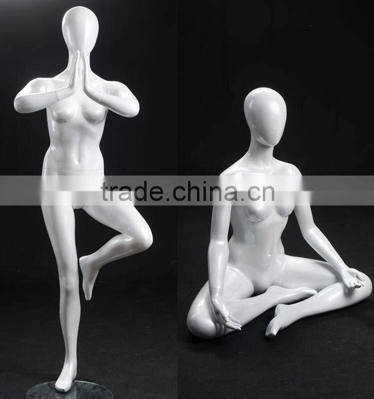 female stand sport yoga mannequin