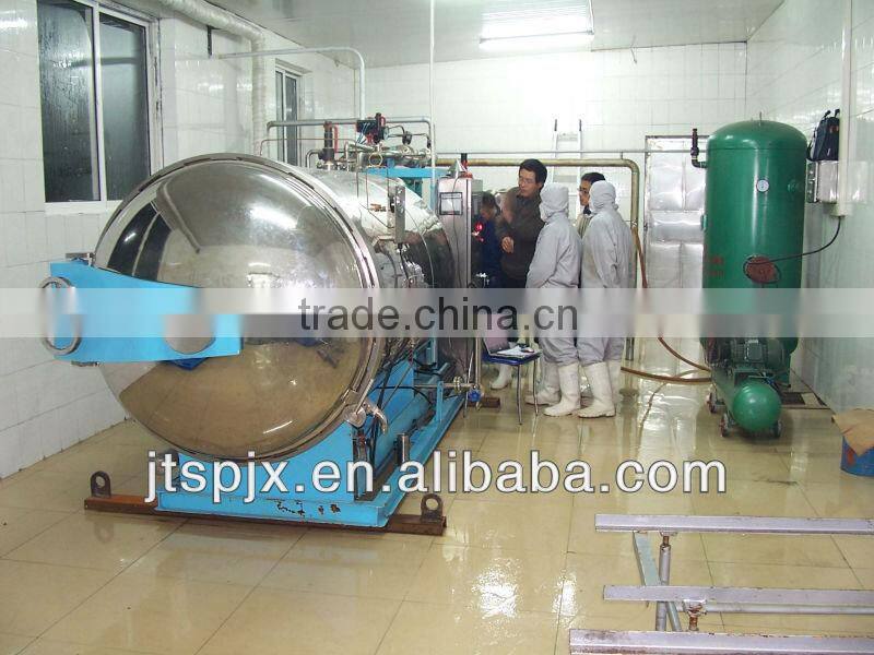 JT-XZ single pot carbon steel computer automatic steam rotary large autoclave