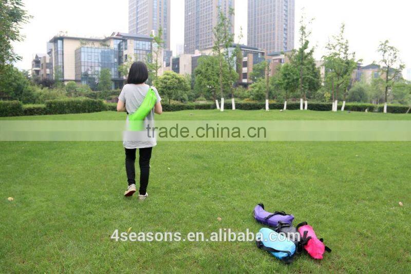 Outdoor Inflatable Air Sleeping Bag,camping bag giant air bag latex inflatable sleep bag