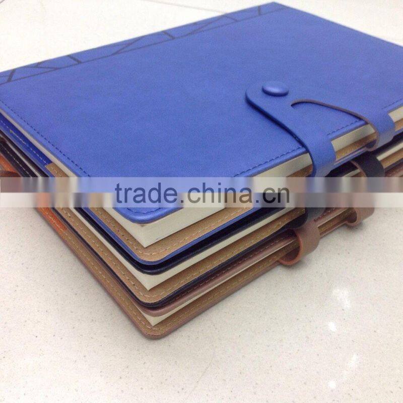 A6 size white paper notebook