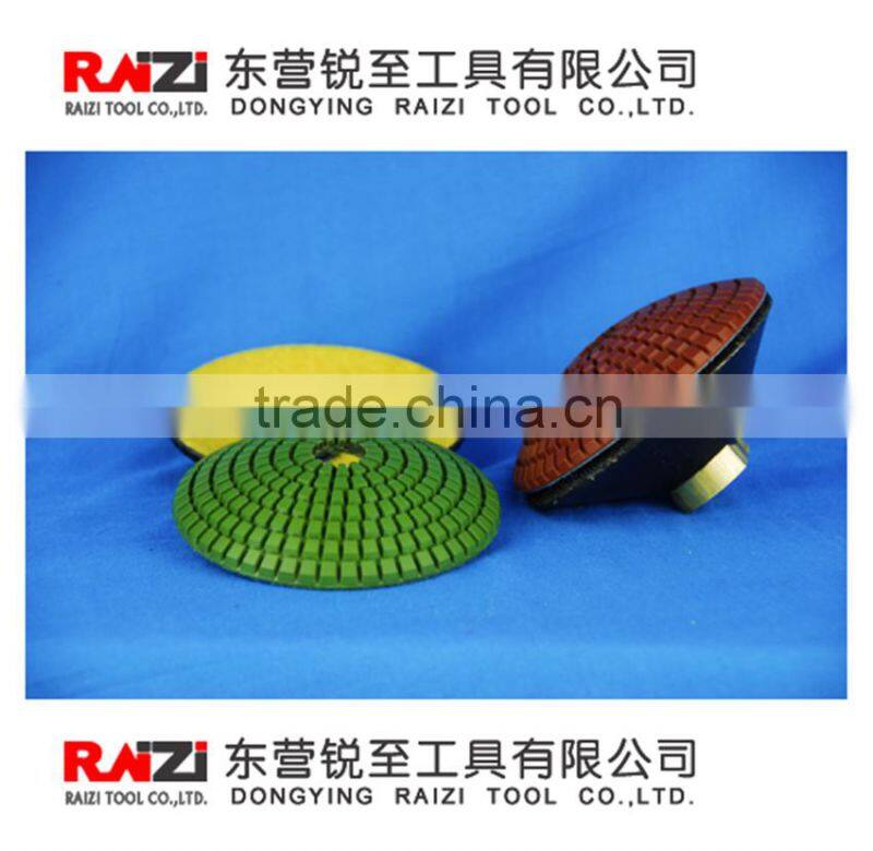 Full Convex wet polishing pad