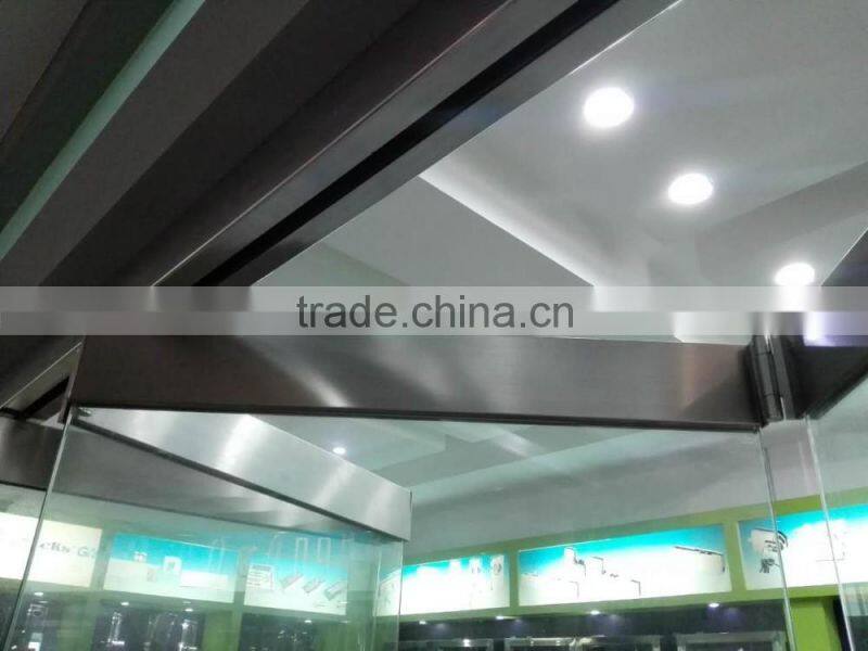 FD-9000 China high quality separate panel special design hotel folding glass door
