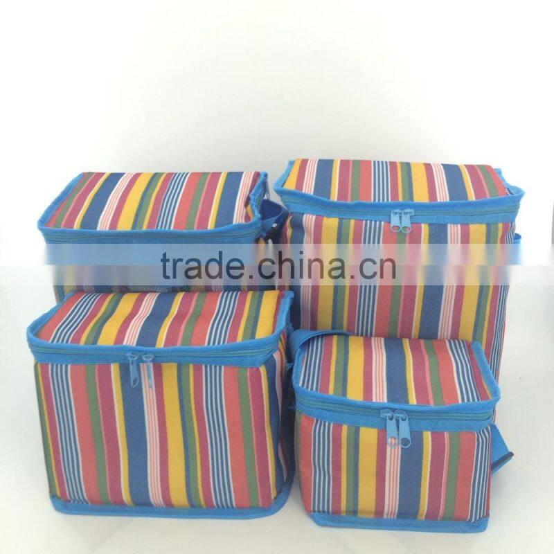 High quality collapsible unique oxford portable ice cooler box