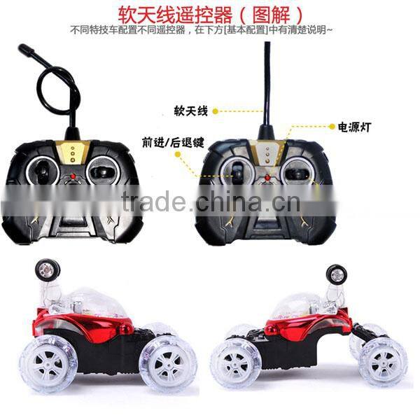 6 Channel RC car, with light and music, RC toys, rc stunt car