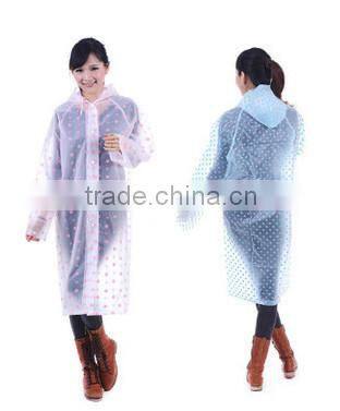 Fashion Custom Printed Rain Poncho