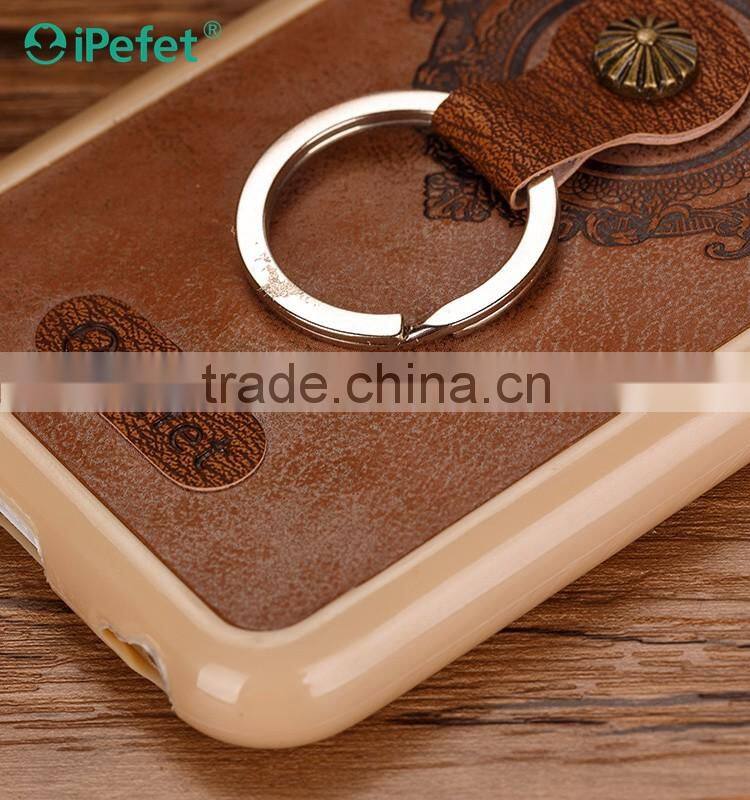 PU Leather TPU Kickstand Back Cover Cases For iPhone 6S