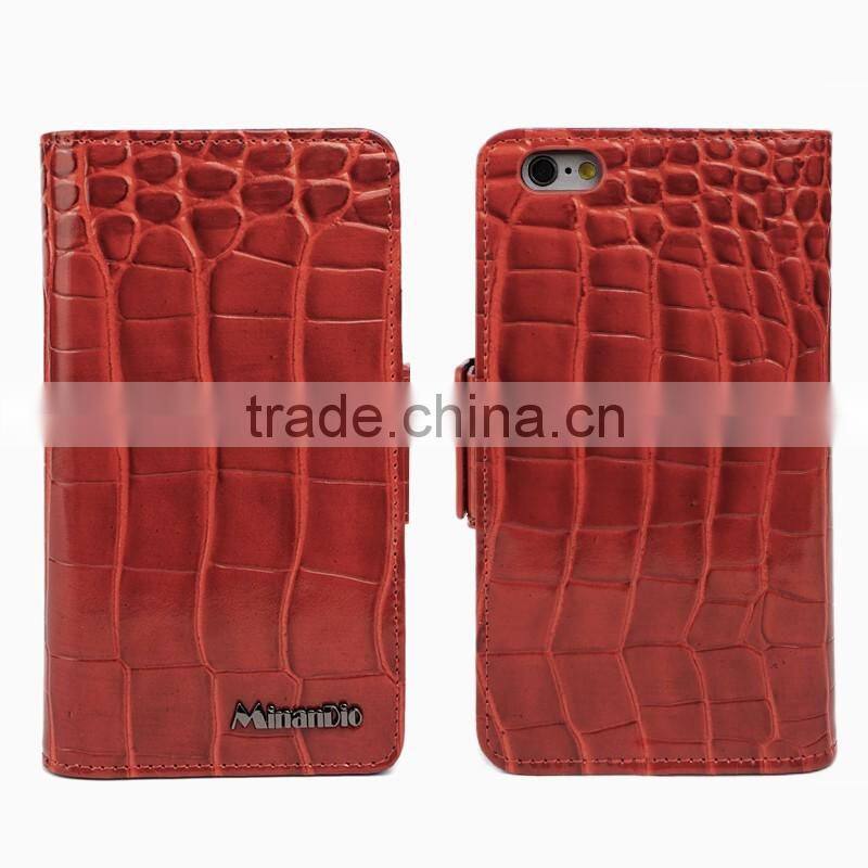 Wholesale Cell Phone Case For iPhone 6, Wallet Leather Cell Phone Case With Best Price For Sale