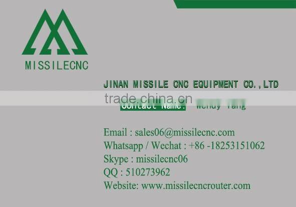 jinan Missile 1390 cnc co2 laser acrylic letter engraving cutting machine