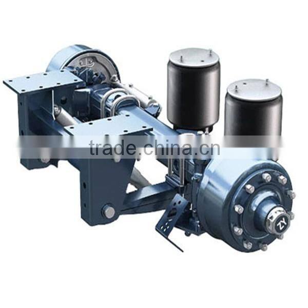 Semi trailer air suspension with axle Made in China/High Quality Semi trailer air suspension with axle