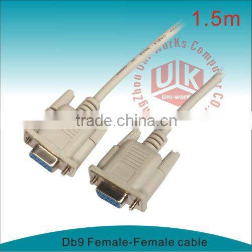 female to female db9 cable rs232 cable
