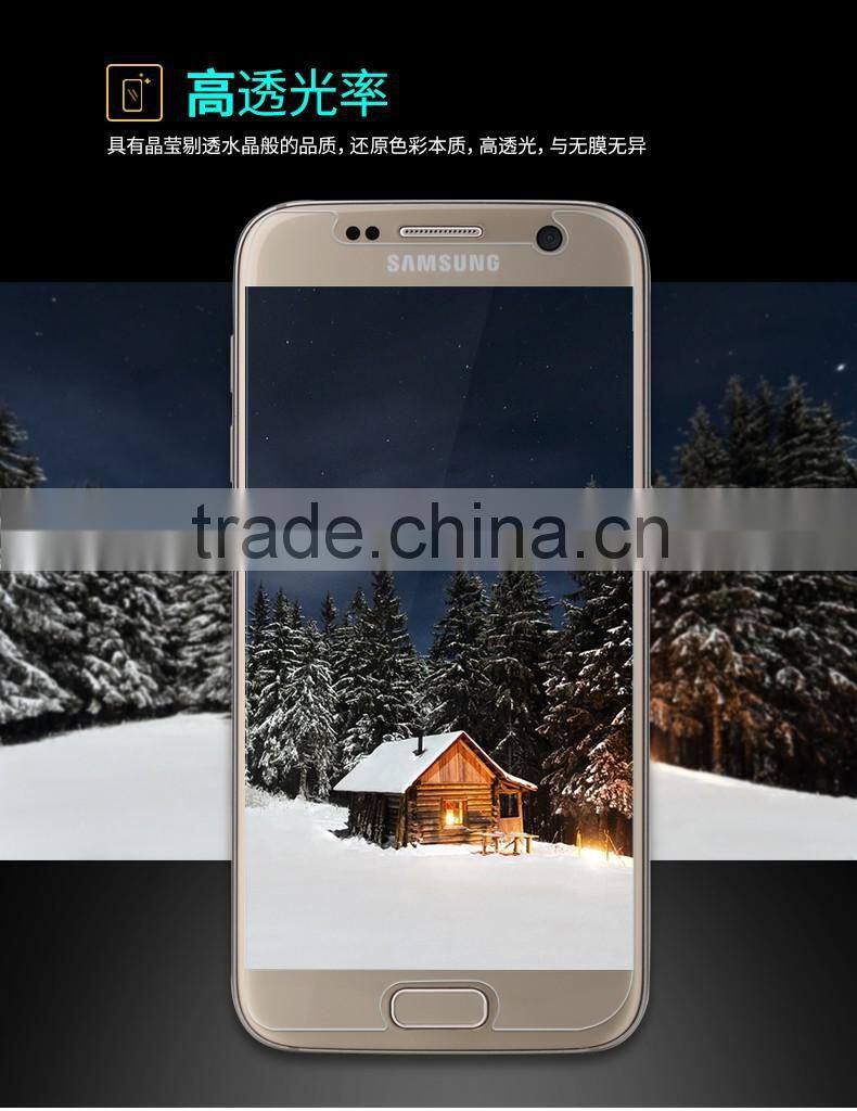 Original Rock Anti Scratch 9H 2.5D 0.2MM Tempered Glass Screen Protector for Samsung Galaxy S7 MT-5484