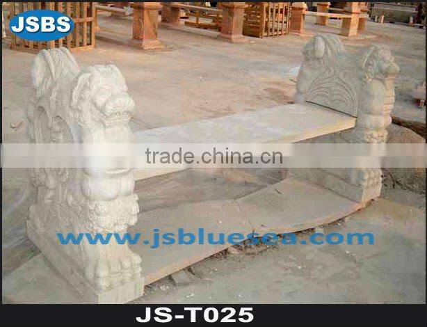 Hand carved marble apple tree table