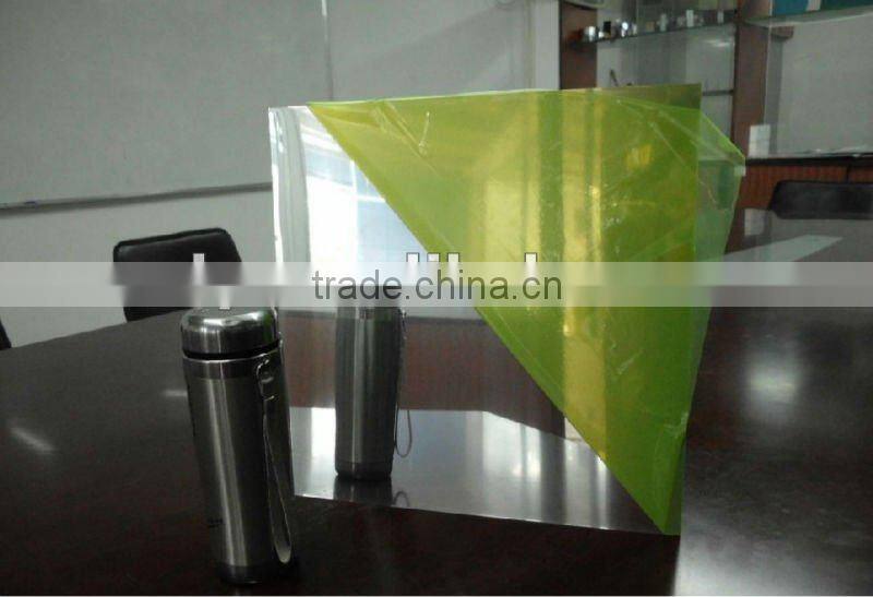 High reflective polished aluminium mirror sheet with ROHS