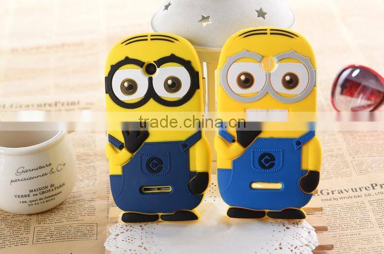 Keno 3D Despicable Me II Minions Style Silicone Case Cover for Lenovo A390