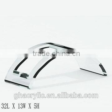 Classic Excellent Acrylic Single Wine Bottle Display Rack