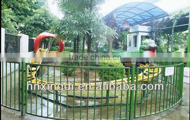 Playground Equipment Amusement Sliding Dragon/Mini Roller Coaster