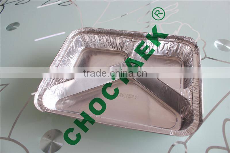 Aluminum foil food containers