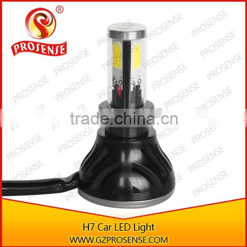 Supply 4000lm 6000K Super white H7 Car LED Light Bulb