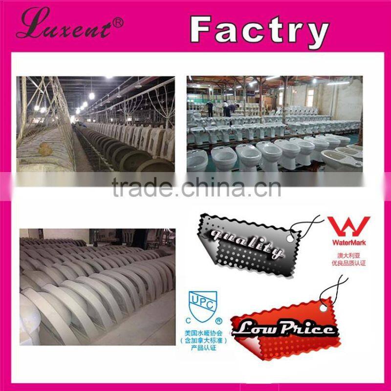 Colorful ceramic wash room 17"Lavatory Basin Light Blue