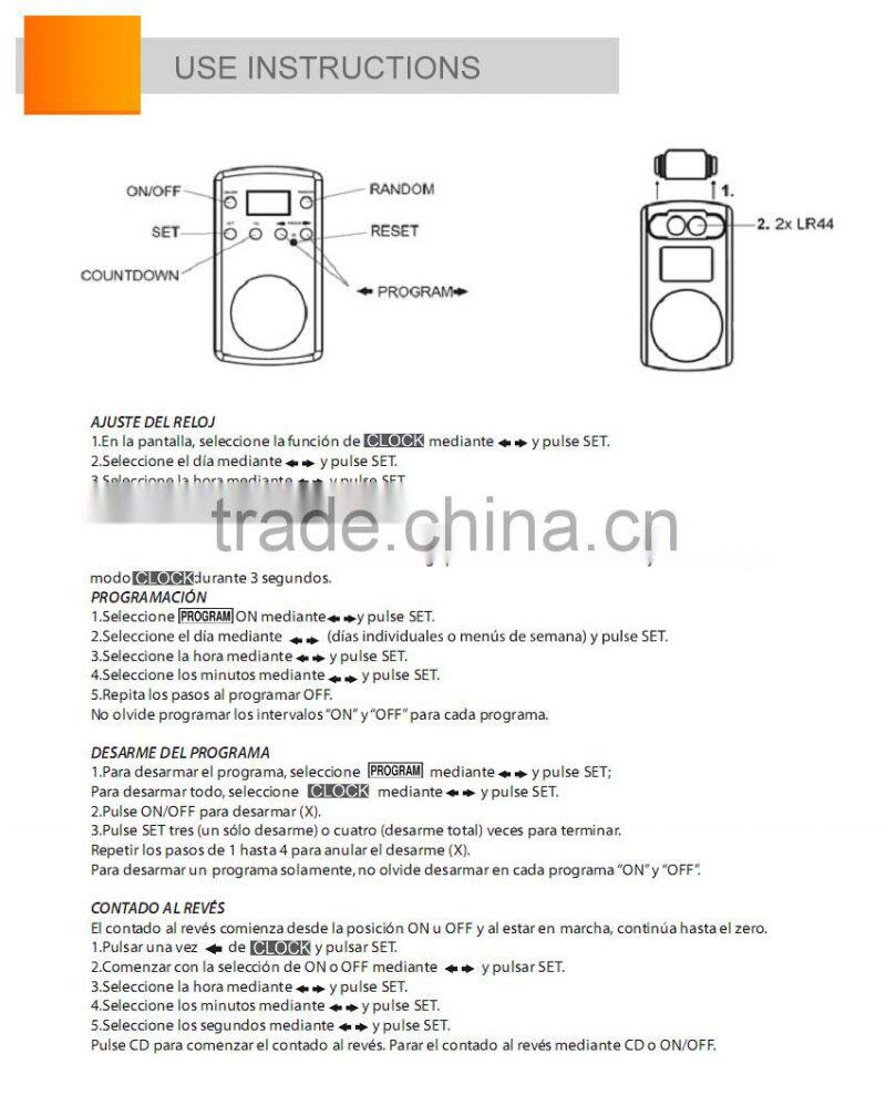 auto household electronic timer switch
