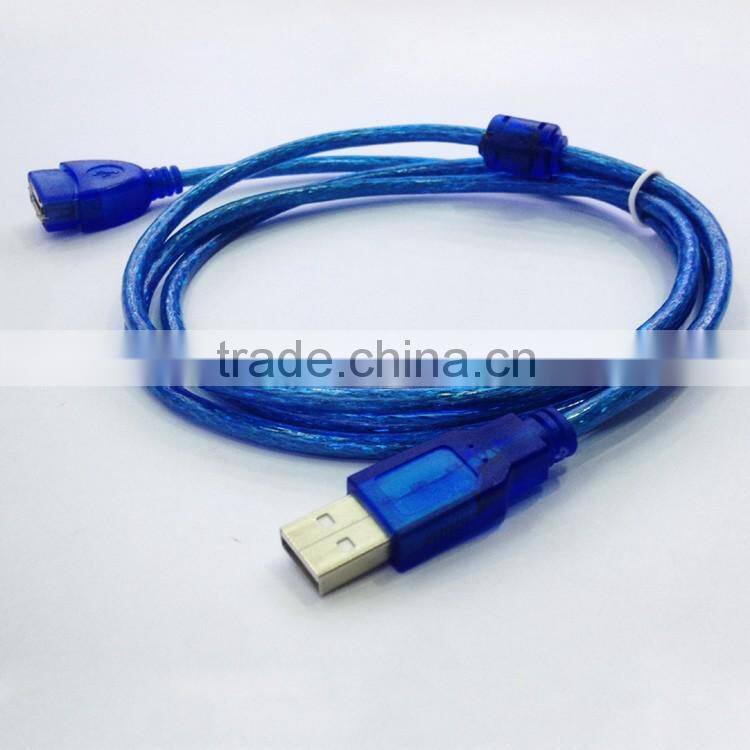 Hot sale male to female usb extender for camera computer mobile phone accesories