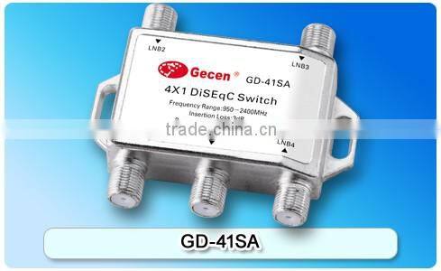 Top-rated DiSEqC switch 4 in 1 out