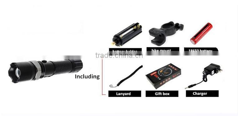 180LM 3hours Continue Working Waterproof Aluminium Cycle Light