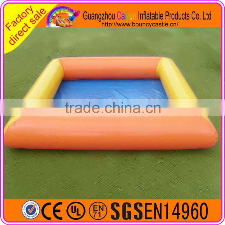 Commercal inflatable pool rental for water game toys