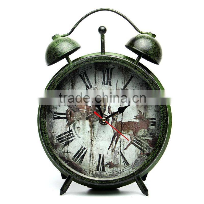 Decorative vintage digital desk clock
