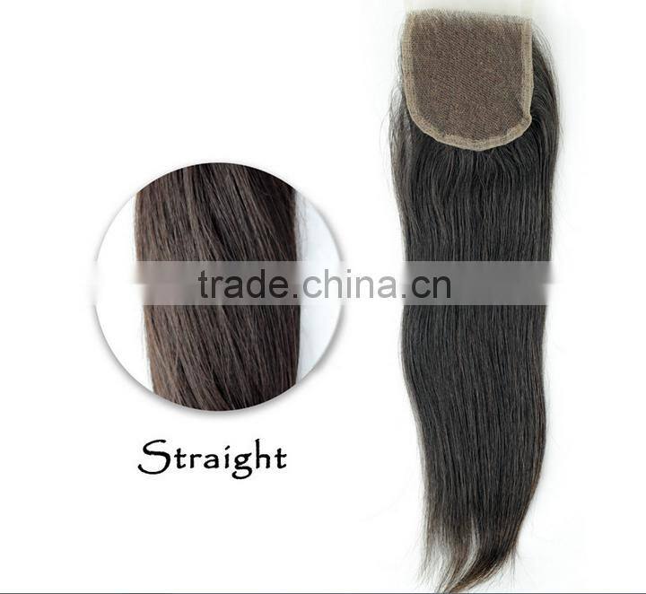 Wholesale Virgin Remy Human straight Brazilian Cheap Lace Hair Closure