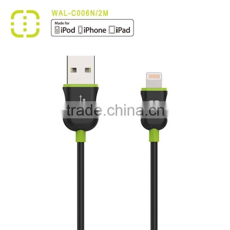 MFi certificated manufacturer original 8pin sync & chargeusb cable for iphone5