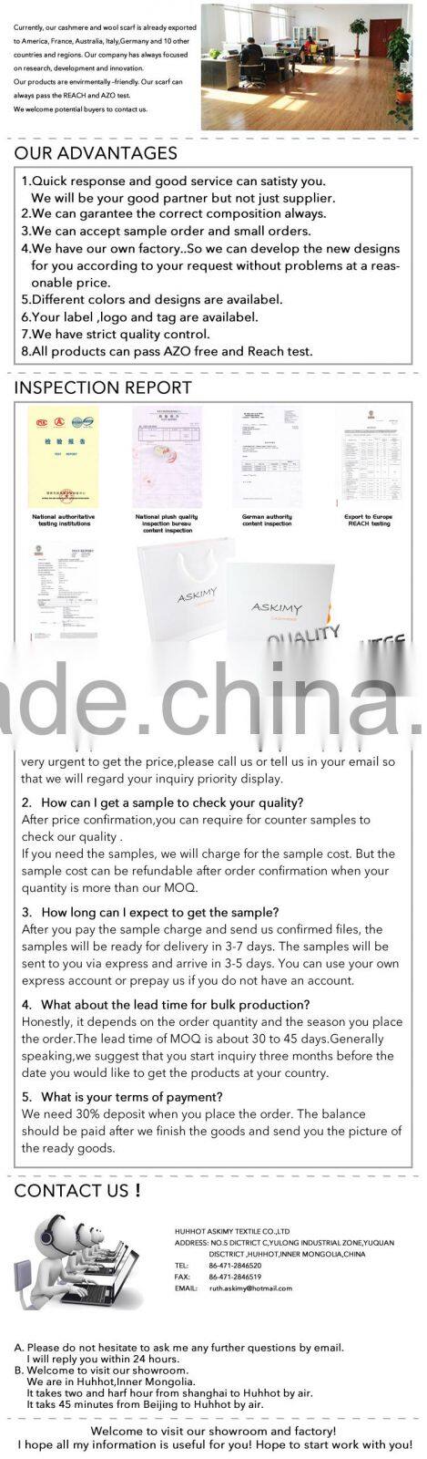 100% wool scarf 2015 fashon pashmina shawl