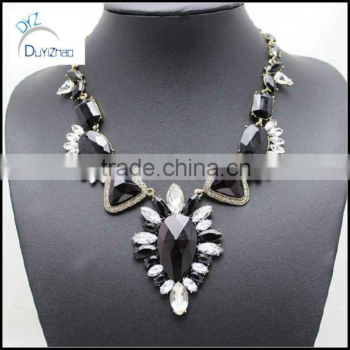 Hot Selling Luxury fashion bubble Statement Bib Necklace