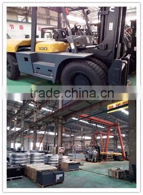 pneumatic water pump gasoline forklift 1.8t trucks for sale with Japanese Engine