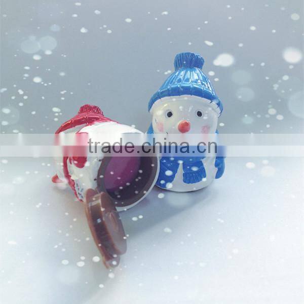 Merry Christmas cupcake shaped cute lip gloss