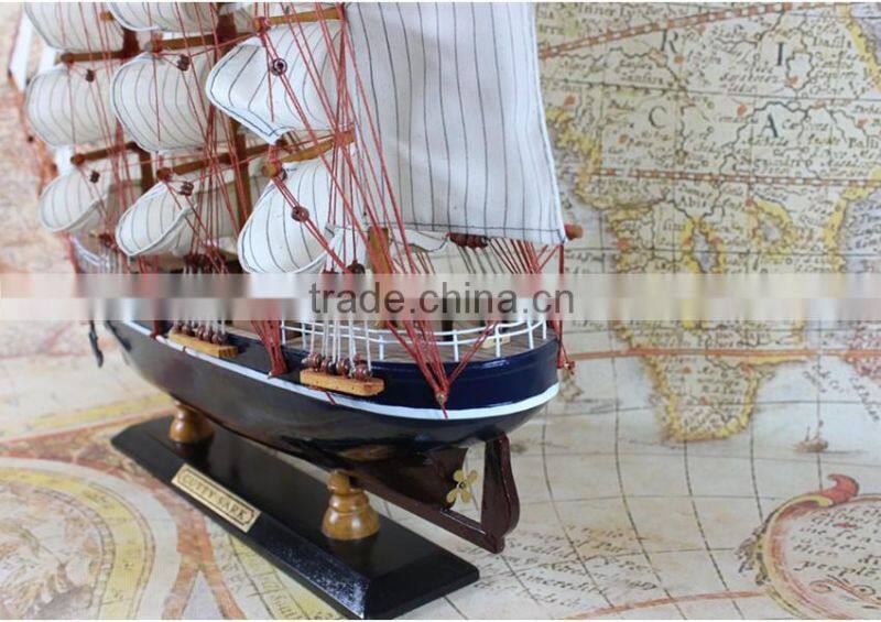HOT sale handcrafted desk decor fishing sailing boat decor gift
