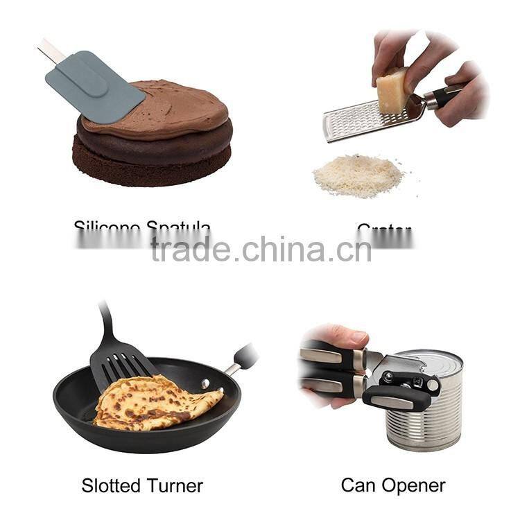 12pcs Kitchen Utensils Stainless Steel & Nylon kitchen gadget