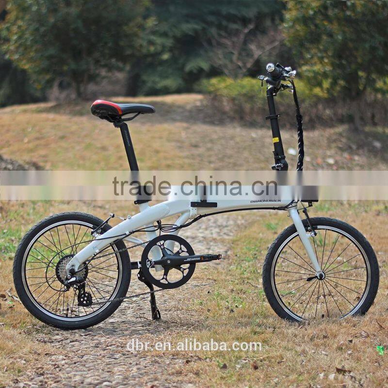 Diamondback electric folding bike(hidden battery) with 8fun rear motor