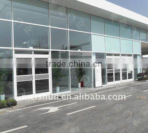Aluminum frame glass door for restaurant,Restaurant door MS-1201