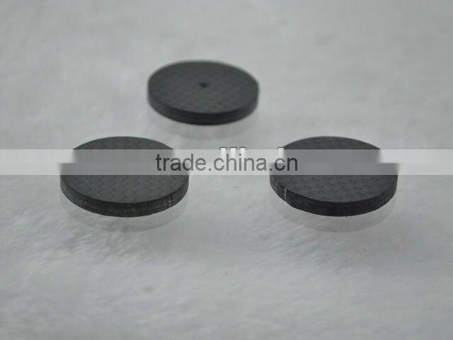 Carbon Fiber Speaker Spike Pad Base Stand Protective Black Gray