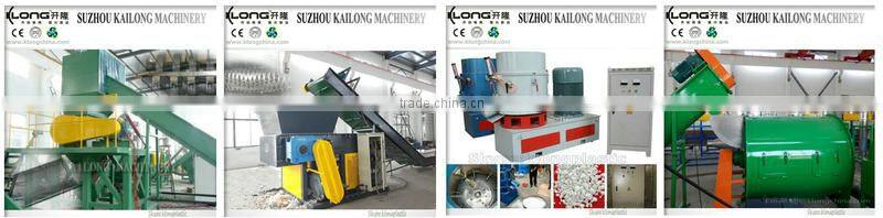 used plastic crushing and washing machine/plastic recycling machine