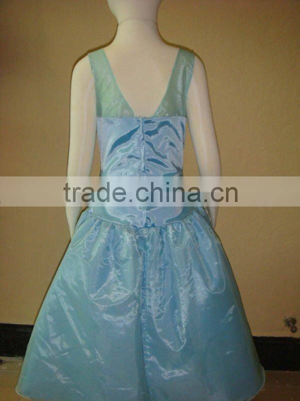 Newly elegant design bare breast party dress and v-back