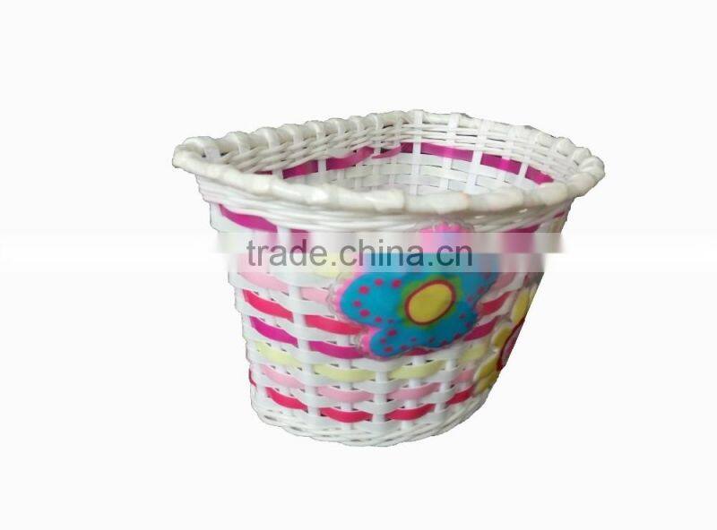 bicycle basket bracket/child front bicycle basket/PP PVC bike baskets