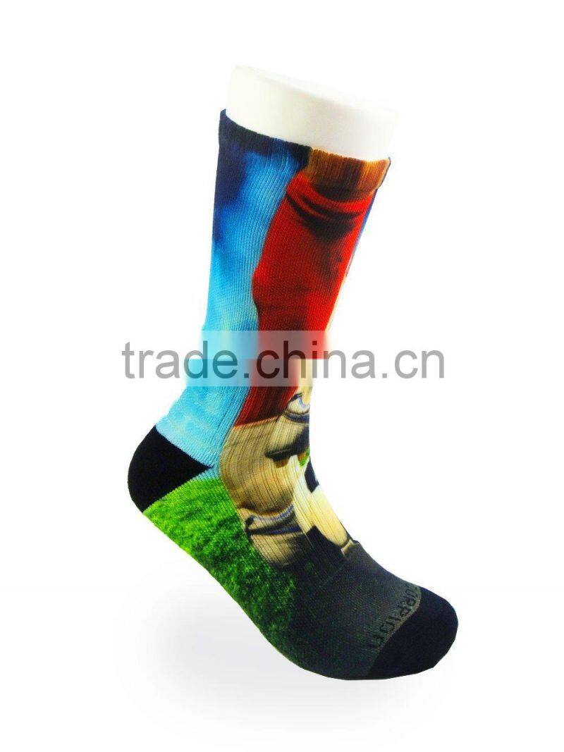 the most beautiful man seamless digital socks