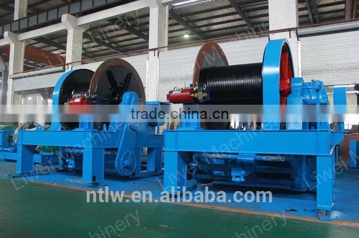120KN electric speed regulation winch