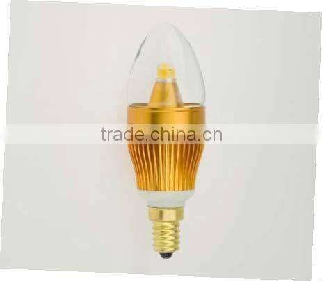 CE RoHs 5w E14 Super Bright SCOB bulb lamp