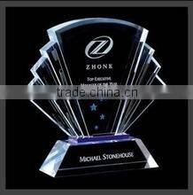 trophy crystal in crystal crafts