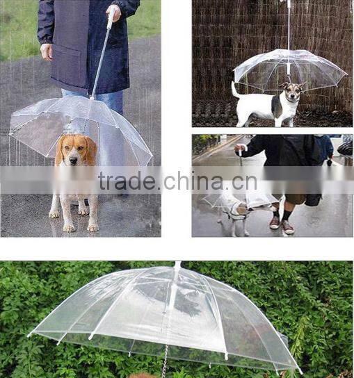 wholesale bright yellow straight reverse pet umbrella, straight promotional reverse umbrella for pet