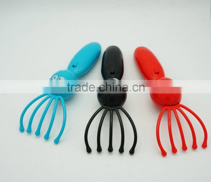 New Electronic vibrating head plastic octopus massager